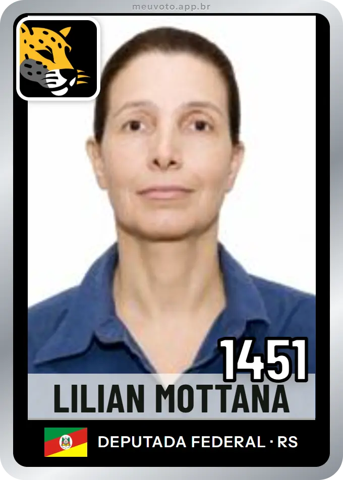 Carta de Lilian Mottana, número 1451, Missão