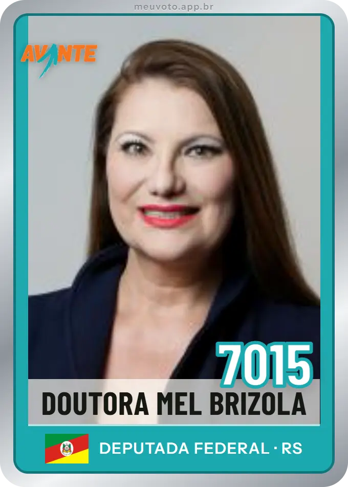 Carta de Doutora Mel Brizola, número 7015, Avante