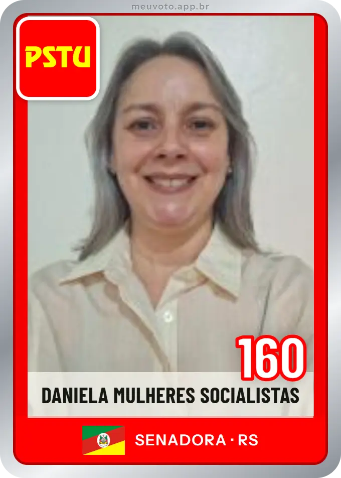 Carta de Daniela Mulheres Socialistas, número 160, PSTU