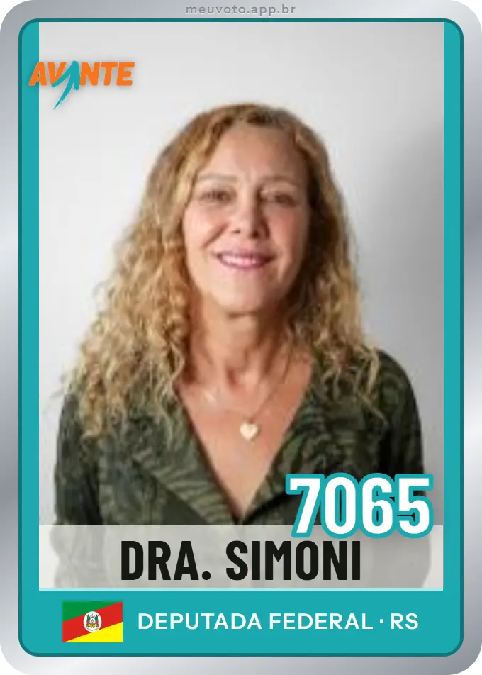 Carta de Dra. Simoni, número 7065, Avante