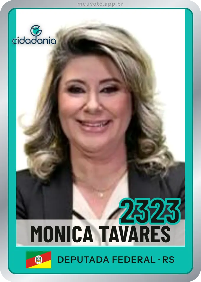 Carta de Monica Tavares, número 2323, Cidadania