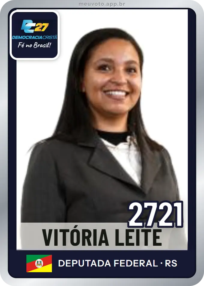 Carta de Vitória Leite, número 2721, DC