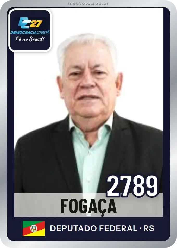 Carta de Fogaça, número 2789, DC
