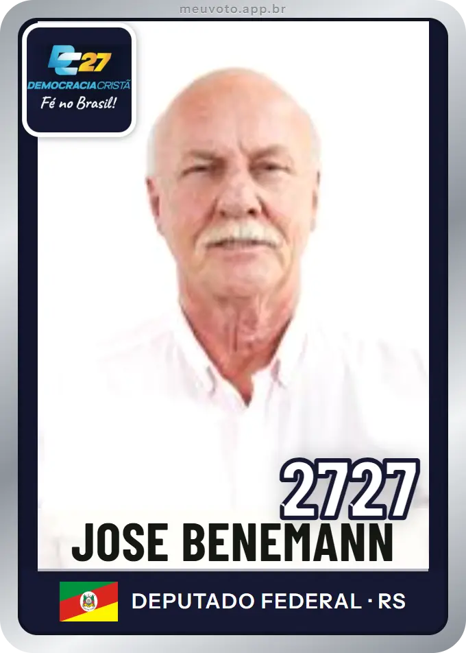 Carta de Jose Benemann, número 2727, DC