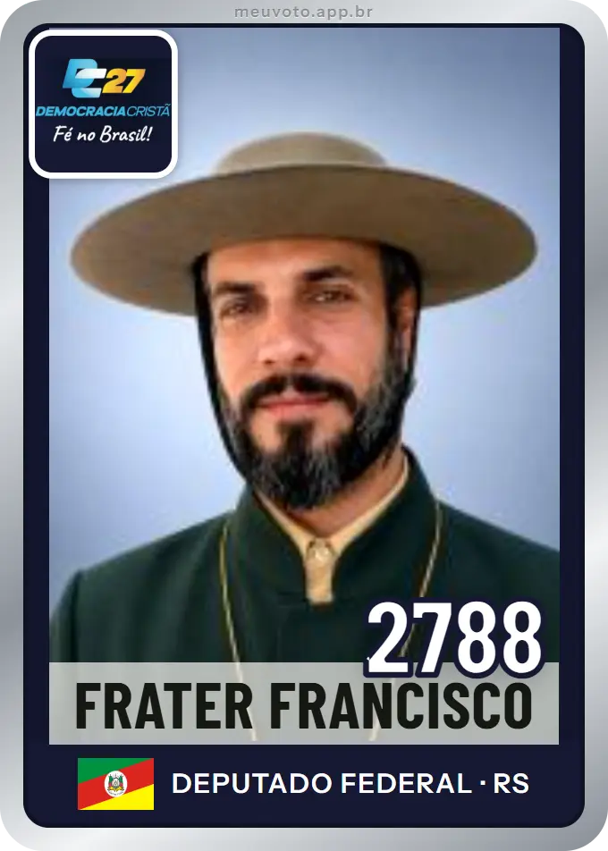 Carta de Frater Francisco, número 2788, DC