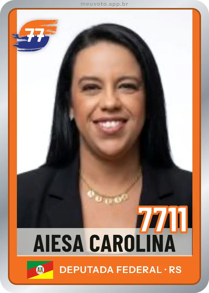 Carta de Aiesa Carolina, número 7711, Solidariedade