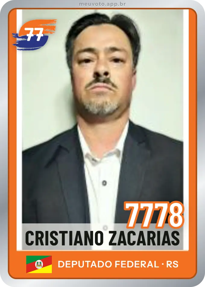 Carta de Cristiano Zacarias, número 7778, Solidariedade