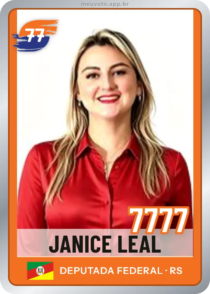 Carta de Janice Leal, número 7777, Solidariedade