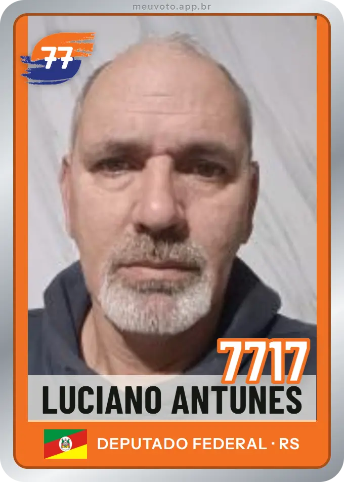 Carta de Luciano Antunes, número 7717, Solidariedade
