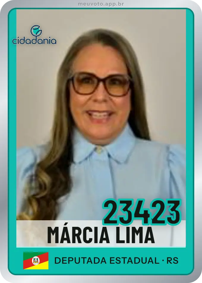 Carta de Márcia Lima, número 23423, Cidadania