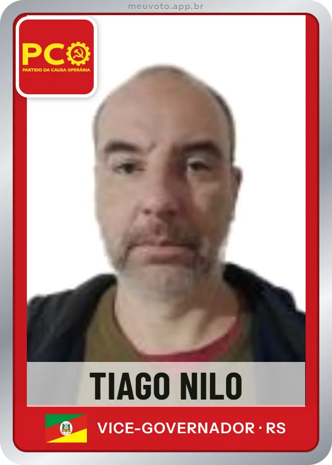 Carta de Tiago Nilo, PCO