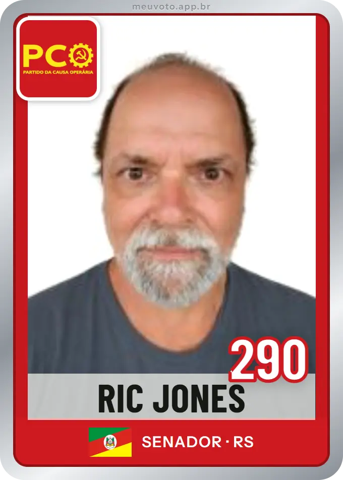 Carta de Ric Jones, número 290, PCO