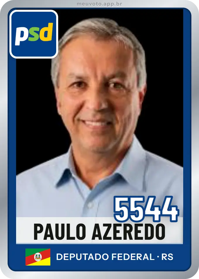 Carta de Paulo Azeredo, número 5544, PSD