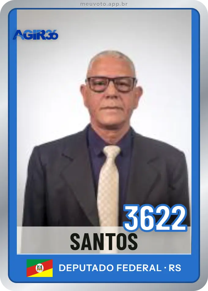 Carta de Santos, número 3622, Agir