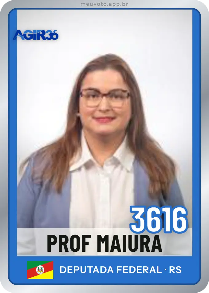 Carta de Prof Maiura, número 3616, Agir