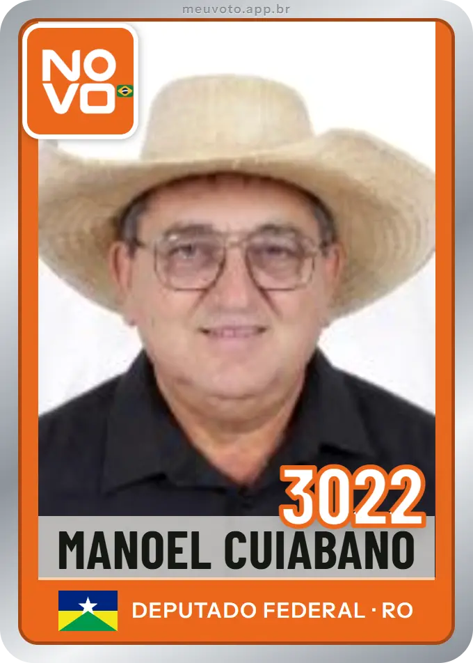 Carta de Manoel Cuiabano, número 3022, Novo
