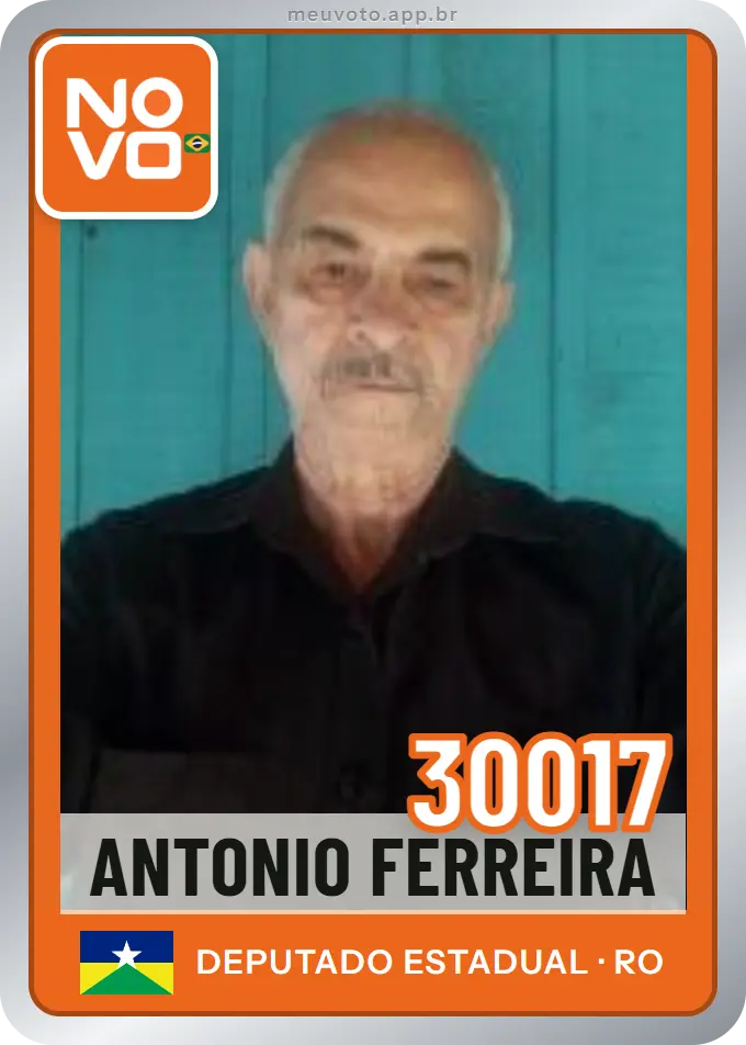 Carta de Antonio Ferreira, número 30017, Novo