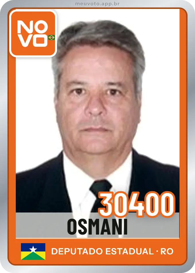 Carta de Osmani, número 30400, Novo