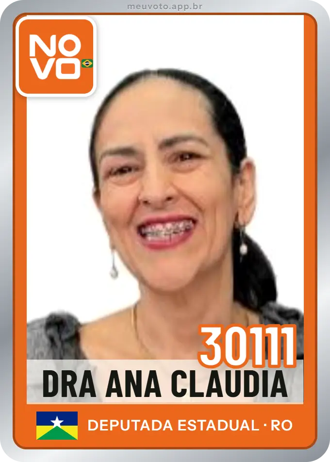Carta de Dra Ana Claudia, número 30111, Novo