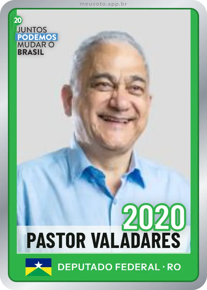 Carta de Pastor Valadares, número 2020, Podemos