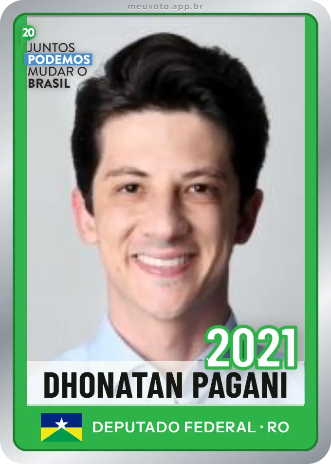 Carta de Dhonatan Pagani, número 2021, Podemos