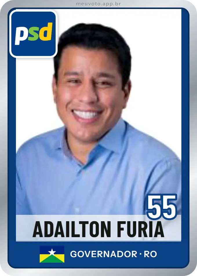 Carta de Adailton Furia, número 55, PSD