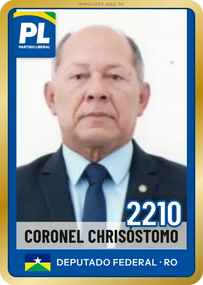 Carta de Coronel Chrisóstomo, número 2210, PL
