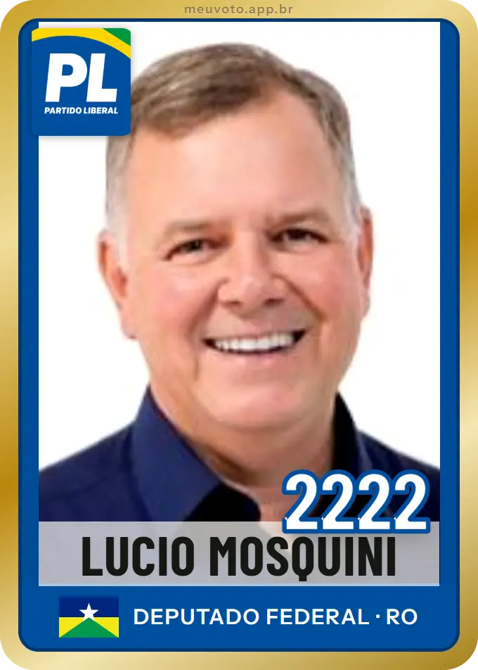Carta de Lucio Mosquini, número 2222, PL