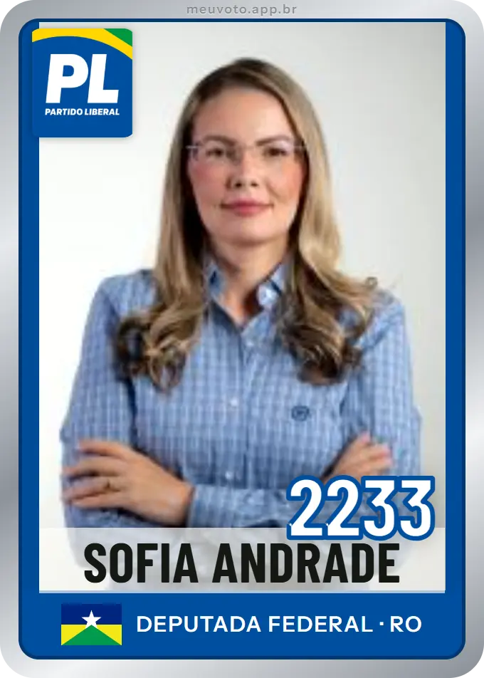 Carta de Sofia Andrade, número 2233, PL