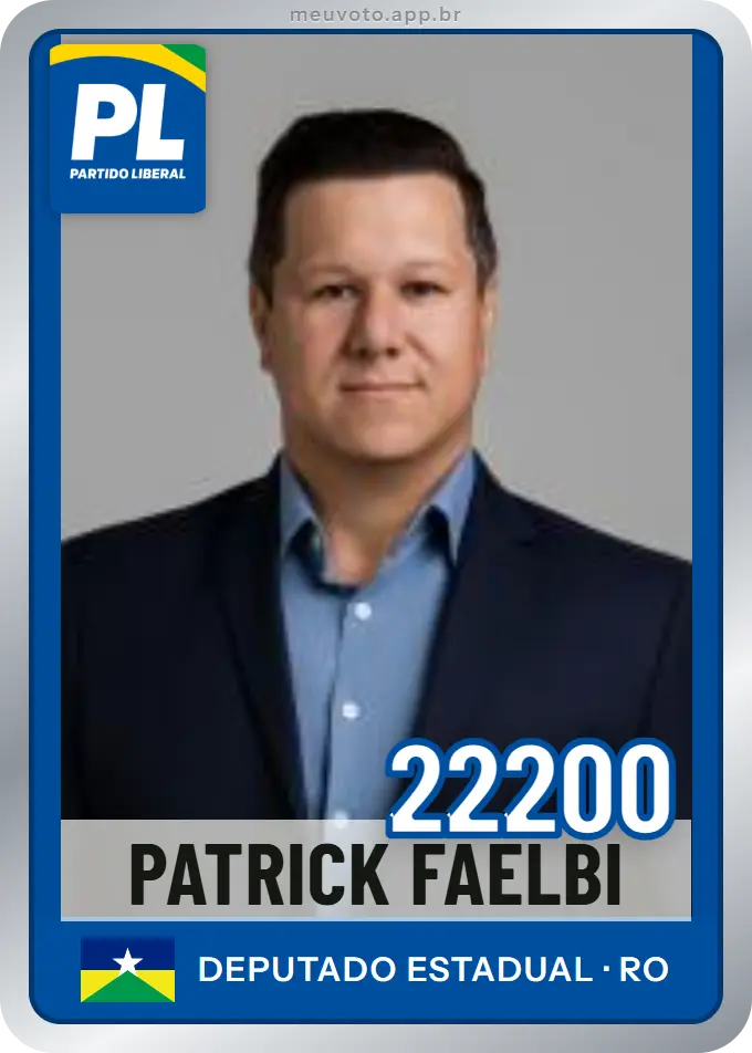 Carta de Patrick Faelbi, número 22200, PL