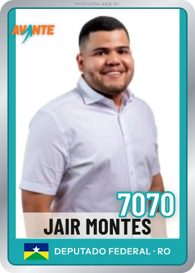 Carta de Jair Montes, número 7070, Avante