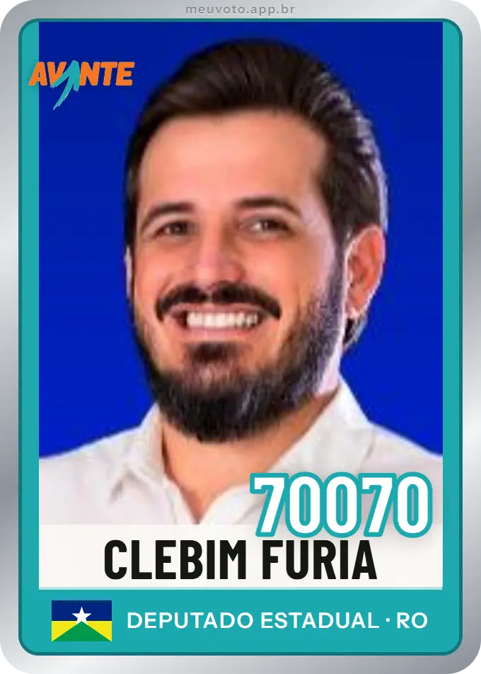 Carta de Clebim Furia, número 70070, Avante