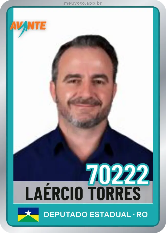 Carta de Laércio Torres, número 70222, Avante