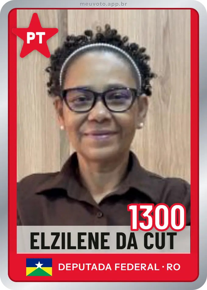 Carta de Elzilene da Cut, número 1300, PT