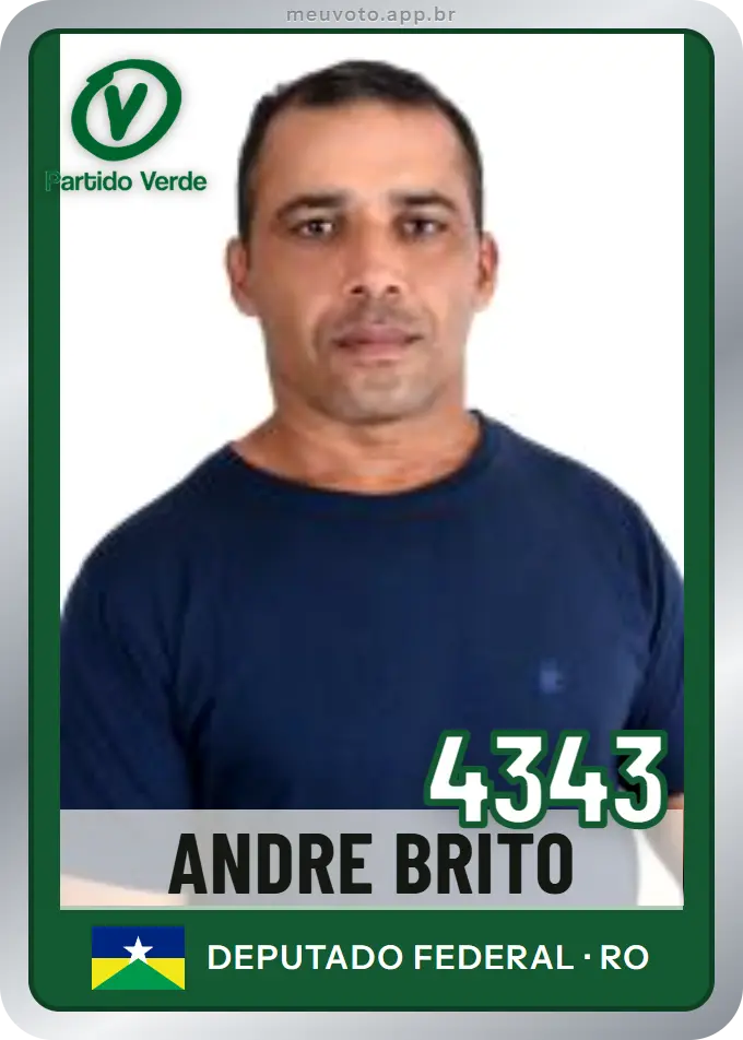 Carta de Andre Brito, número 4343, PV