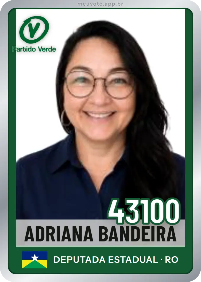 Carta de Adriana Bandeira, número 43100, PV