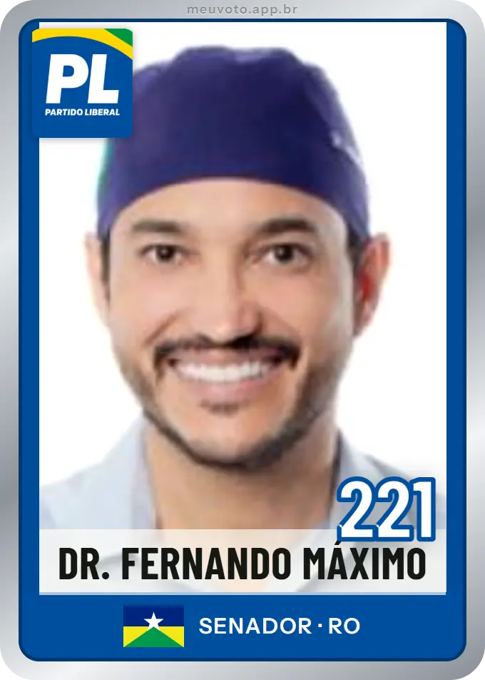 Carta de Dr. Fernando Máximo, número 221, PL
