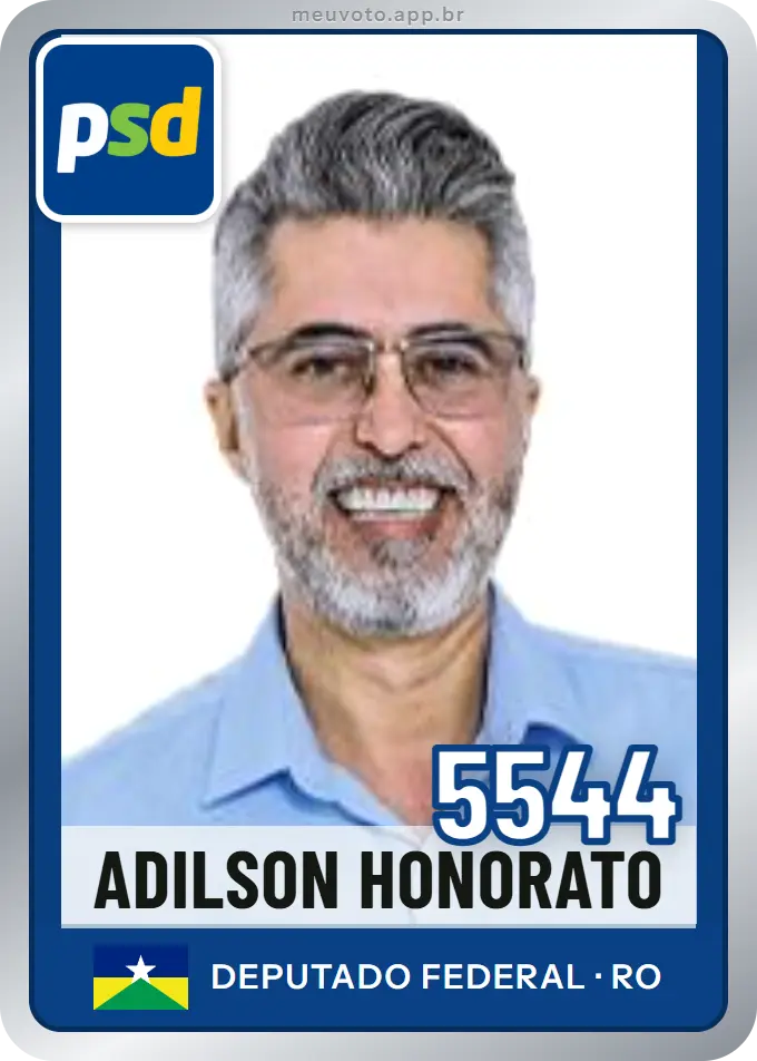 Carta de Adilson Honorato, número 5544, PSD