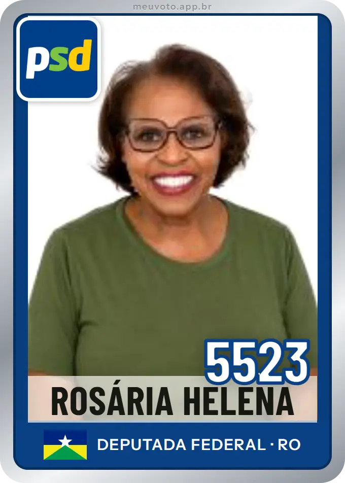 Carta de Rosária Helena, número 5523, PSD