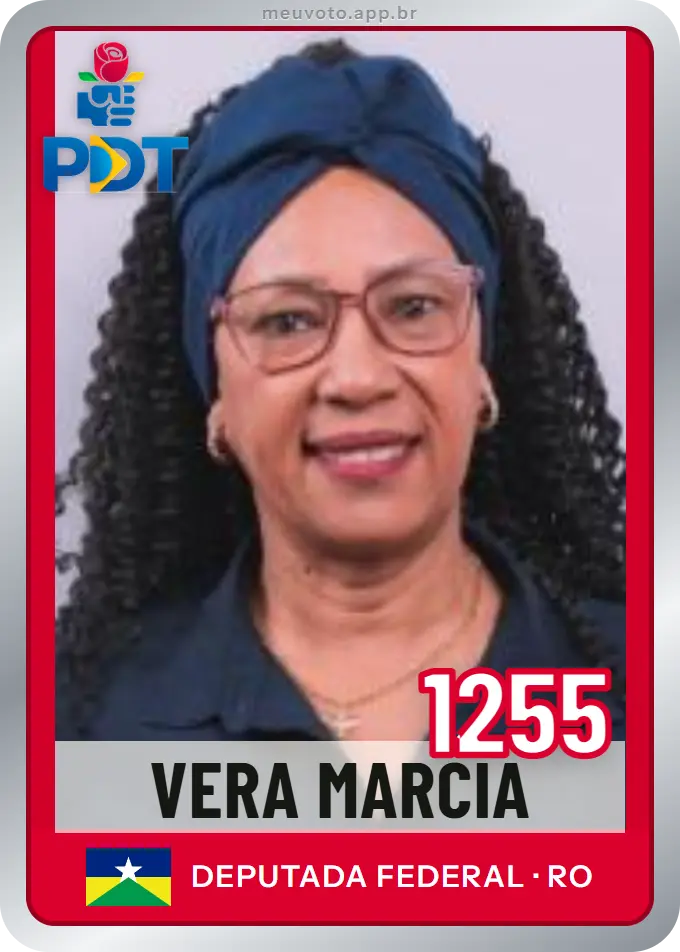 Carta de Vera Marcia, número 1255, PDT