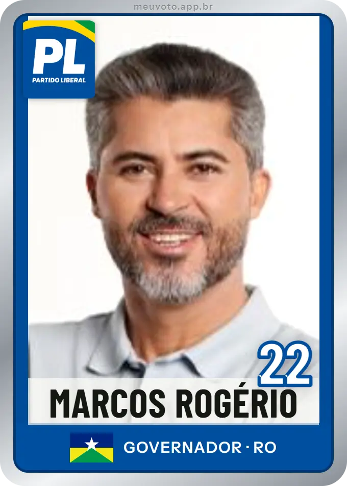 Carta de Marcos Rogério, número 22, PL