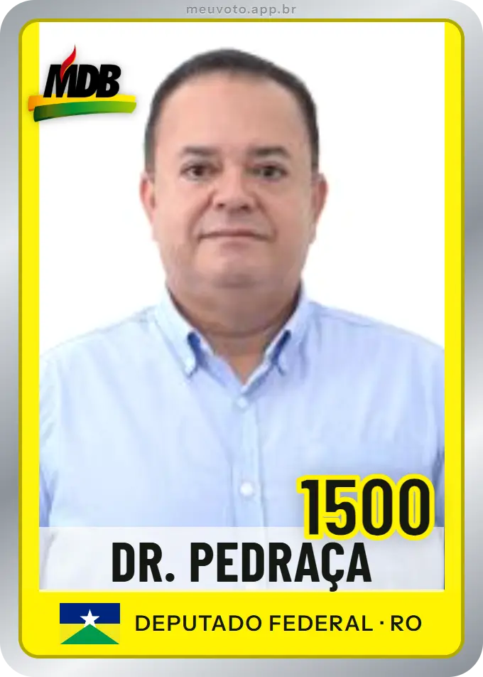 Carta de Dr. Pedraça, número 1500, MDB