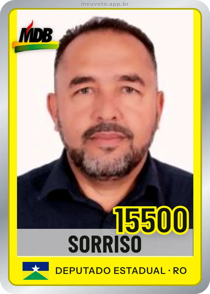 Carta de Sorriso, número 15500, MDB