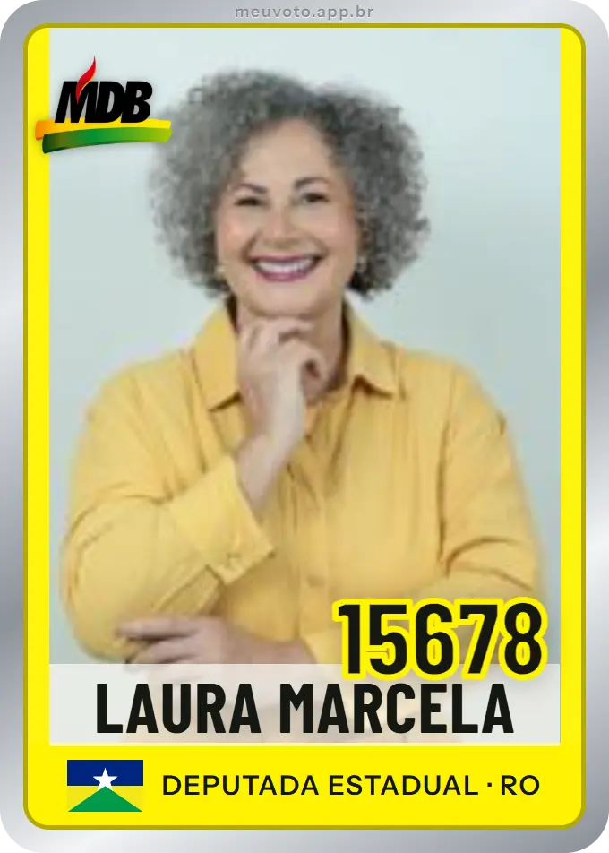 Carta de Laura Marcela, número 15678, MDB