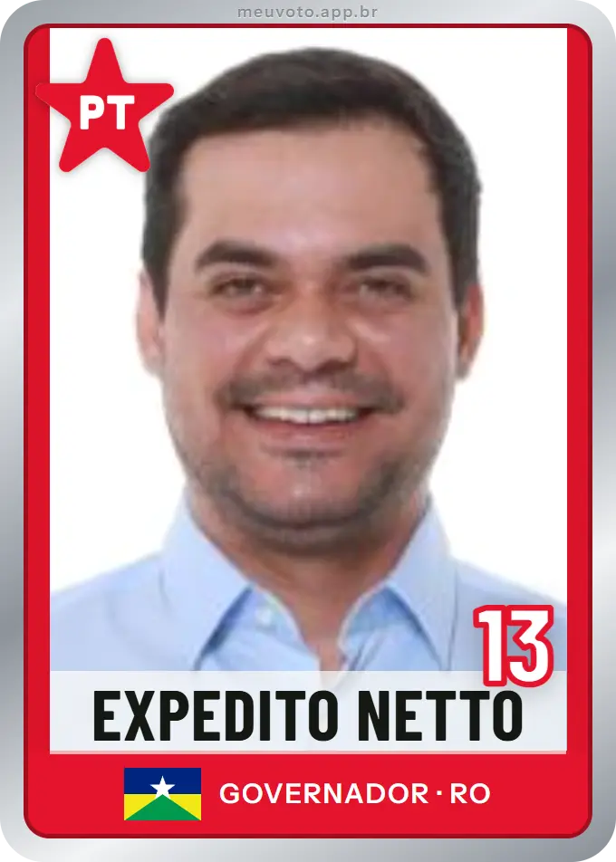 Carta de Expedito Netto, número 13, PT