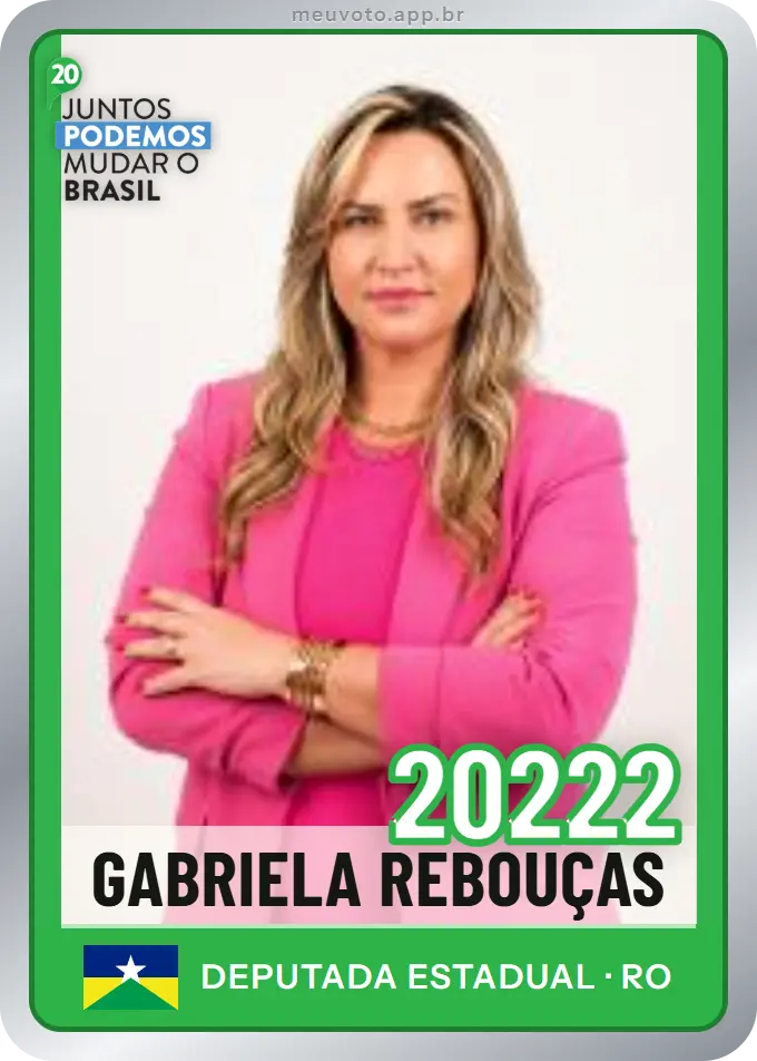 Carta de Gabriela Rebouças, número 20222, Podemos