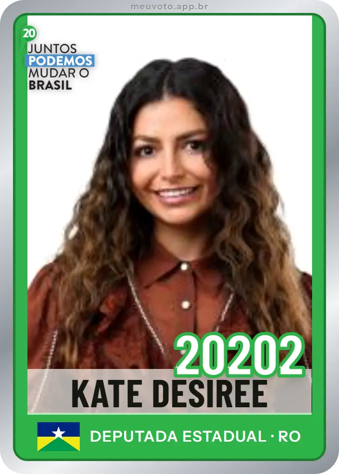 Carta de Kate Desiree, número 20202, Podemos