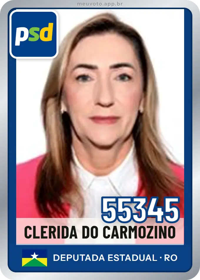 Carta de Clerida do Carmozino, número 55345, PSD