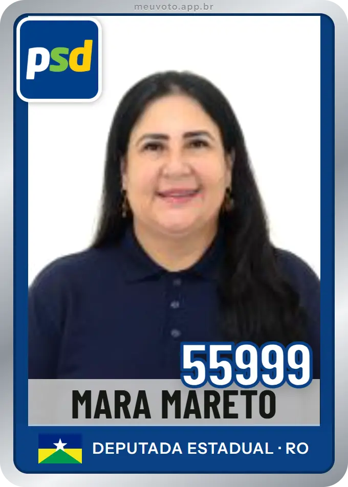 Carta de Mara Mareto, número 55999, PSD