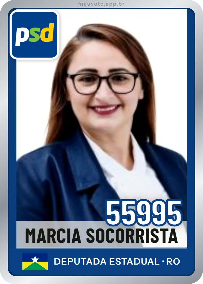 Carta de Marcia Socorrista, número 55995, PSD